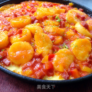 铁板日本豆腐的做法