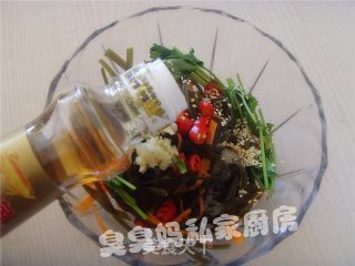 芝麻双丝海带的做法步骤：3