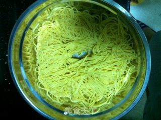 自制鸡蛋面条的做法