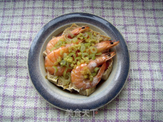 鲜虾蒸豆腐——非普通豆腐的冻豆腐的做法