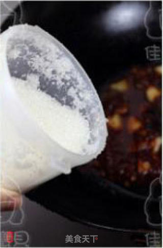 干豇豆蒜苗回锅肉的做法步骤：3