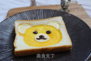 小熊三明治的做法