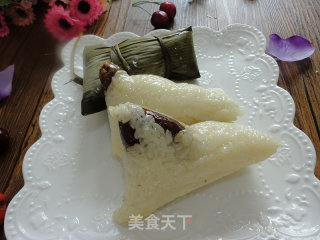 红枣、蜜枣糯米粽子