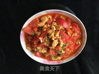番茄炒蛋的做法