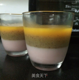 水果酸奶布丁的做法