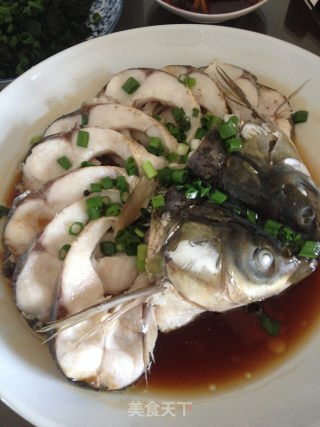 青蒸鲩鱼的做法