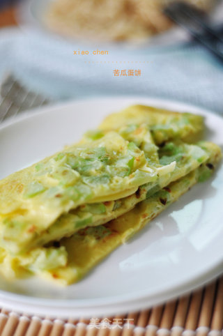 苦瓜蛋饼的做法
