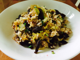 麻辣牛巴干炒饭