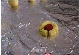 玛格丽特杏仁饼干的做法步骤：3