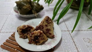 赤豆红枣粽的做法