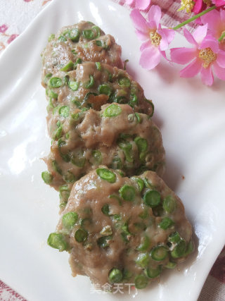 豇豆肉饼的做法