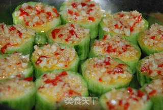 蒜蓉蒸丝瓜--广东家常蒸菜清新爽口的做法