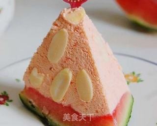 西瓜冰淇淋