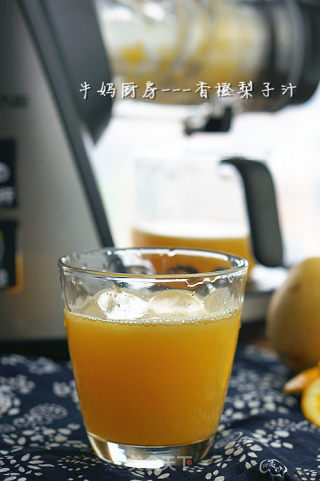 香橙梨子汁的做法