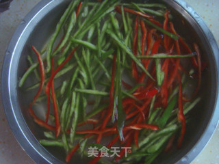 双椒酱香肉丝的做法步骤：3