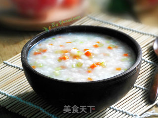 胡萝卜芹菜粥的做法