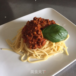 超级正宗的意大利肉酱面的做法