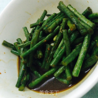 炒豇豆的做法