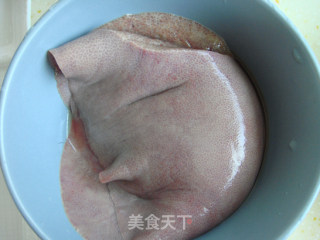 爆炒猪肝的做法步骤：2