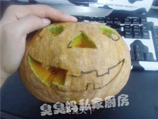 南瓜灯的做法步骤：4