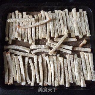 烤吐司条的做法