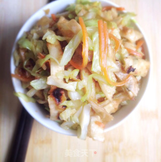 炒饼丝的做法