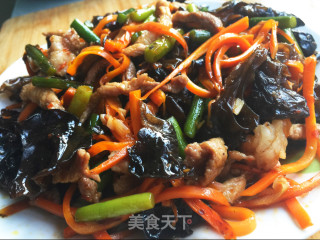 最简单家常鱼香肉丝的做法