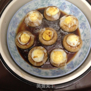 口蘑蒸鹌鹑蛋的做法