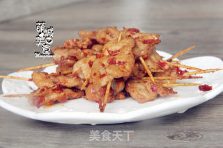 香辣牙签肉的做法