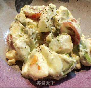 牛油果萨拉的做法
