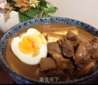 咖哩乌冬面         2人份的做法