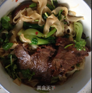 香菇牛肉面的做法