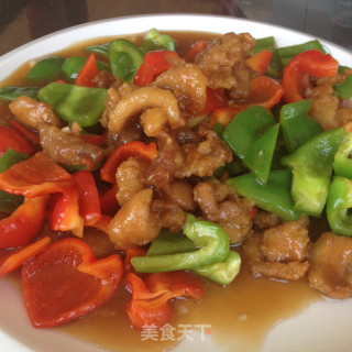焦熘肉片的做法