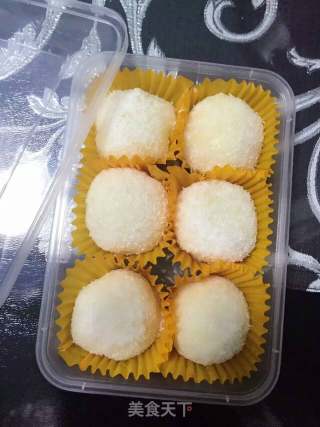 椰香芒果糯米糍的做法