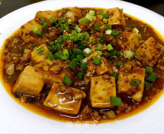 麻婆豆腐的做法