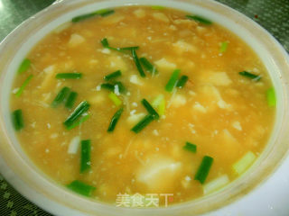 鸡汁豆腐羹的做法