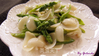 芦笋百合的做法