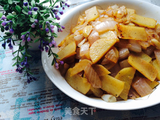 洋葱炒土豆的做法