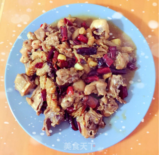 玉米笋炒辣子鸡的做法