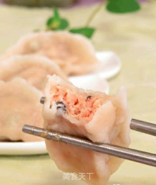 三文鱼水饺的做法