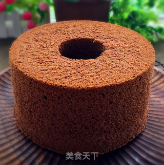 可可戚风蛋糕的做法