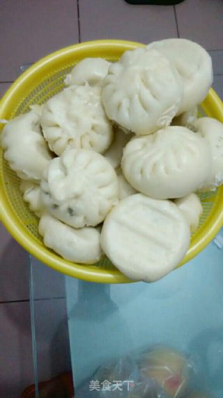 豆角鸡蛋大包子的做法