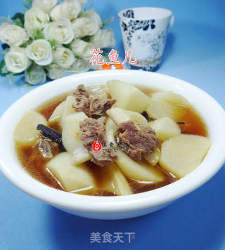 牛排骨萝卜汤的做法