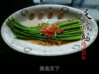 响油芦笋的做法