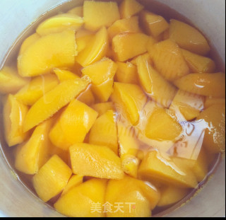 自制黄桃罐头的做法