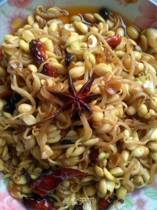 香辣豆芽的做法