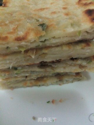 葱花油脂饼的做法