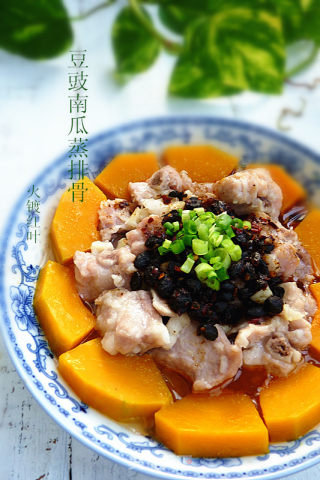 豆豉南瓜蒸排骨的做法
