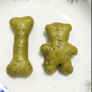 菠菜小馒头的做法