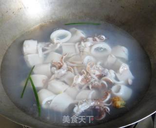 香煎鱿鱼筒的做法步骤：2